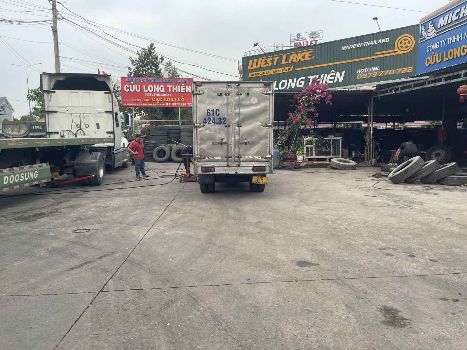 YẾU TỐ GÂY HẠI ĐẾN LỐP XE TẢI - LỐP XE BÌNH DƯƠNG